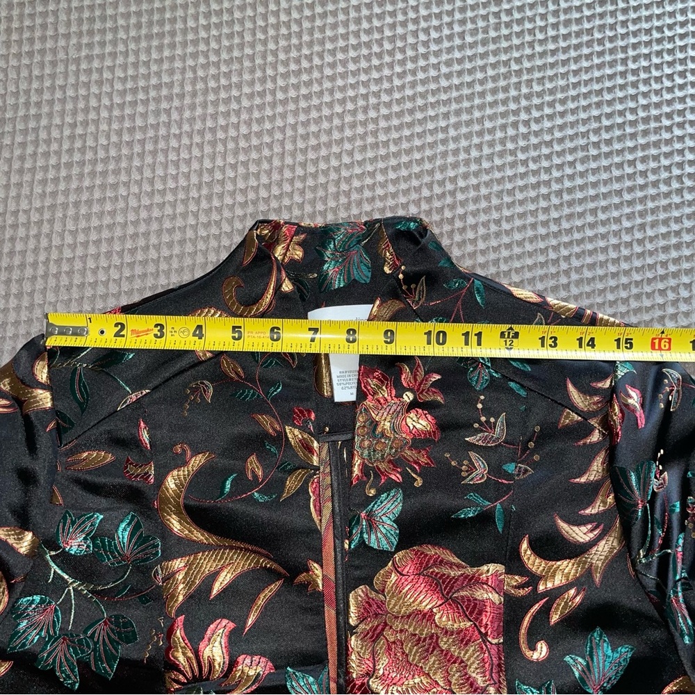 Soft Surroundings Moon Dynasty Brocade Jacquard Jacket - Picture 12 of 16